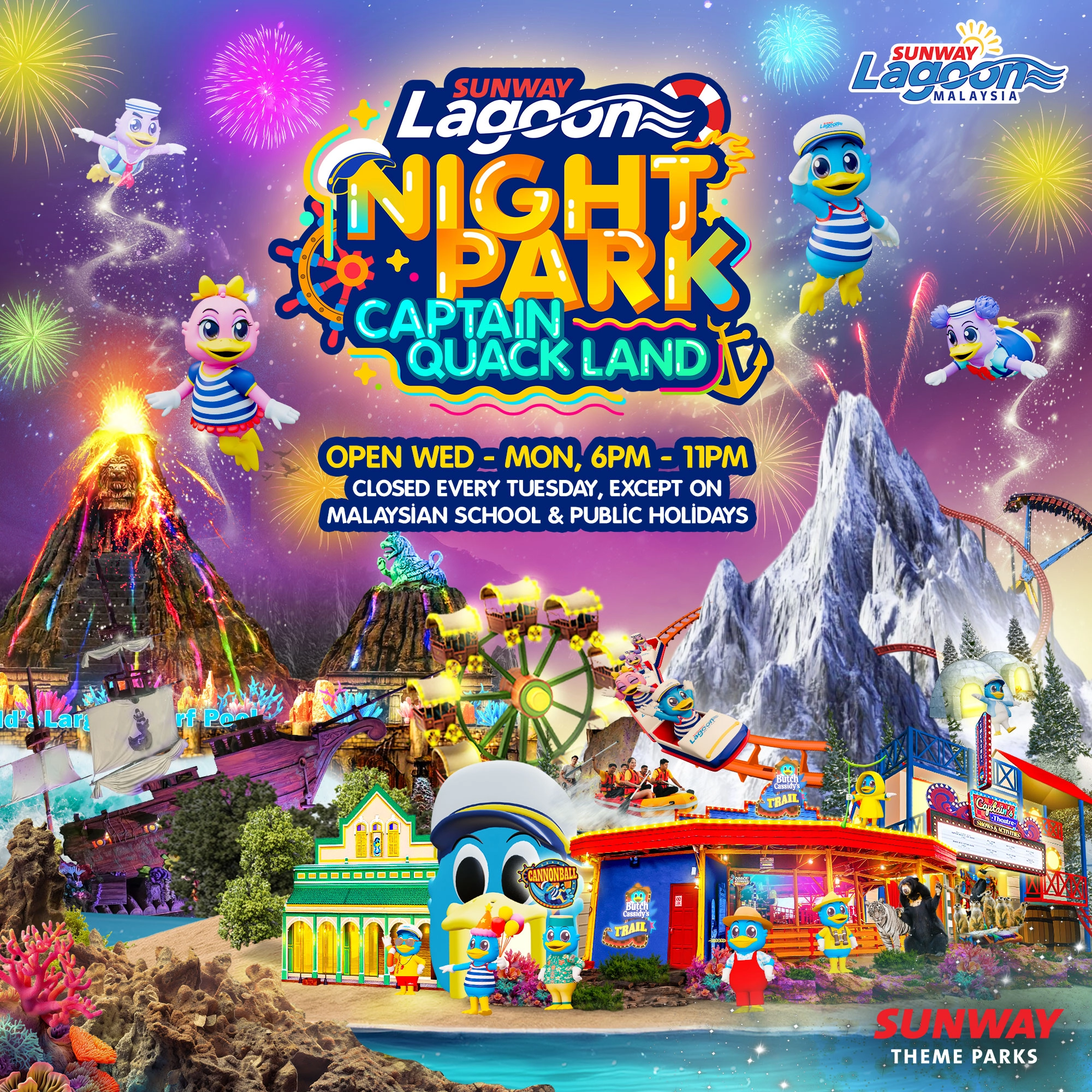 Sunway Lagoon Theme Park