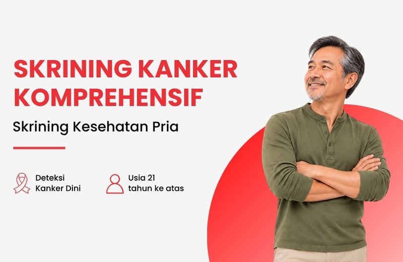 Komprehensif Plus Pria + Diskon 50% Wanita