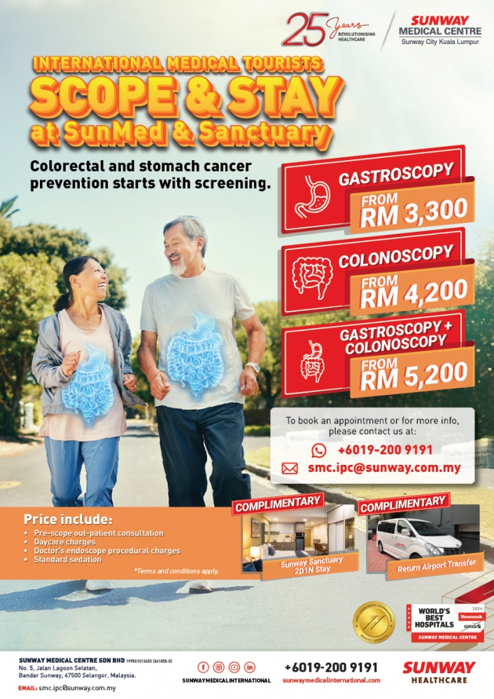 Scope & Stay In SunMed & Sanctuary
