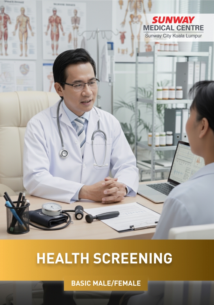 Health Screening Basic Package (Male/Female)