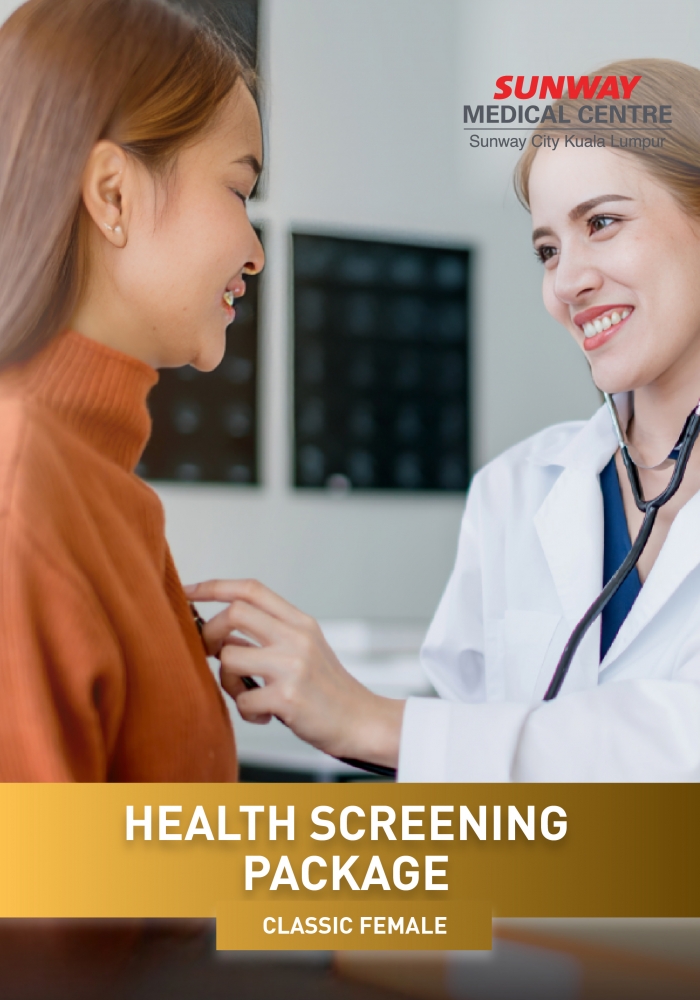 Health Screening Classic Package Female