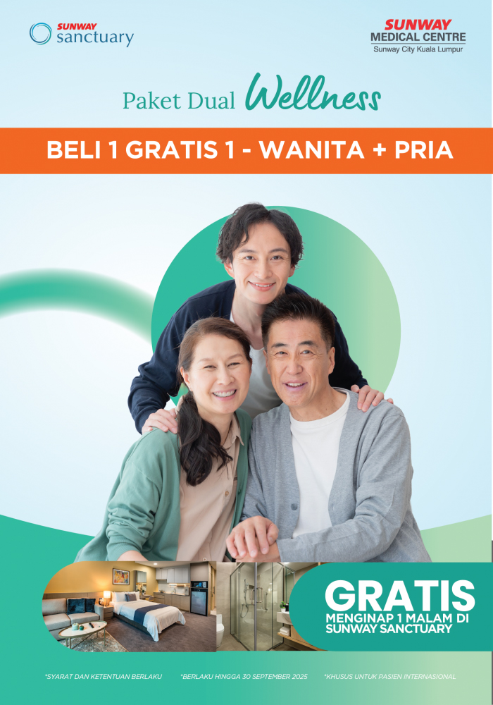 [BELI 1 GRATIS 1] Paket Pemeriksaan Kesehatan Dual Wellness – Wanita + Pria
