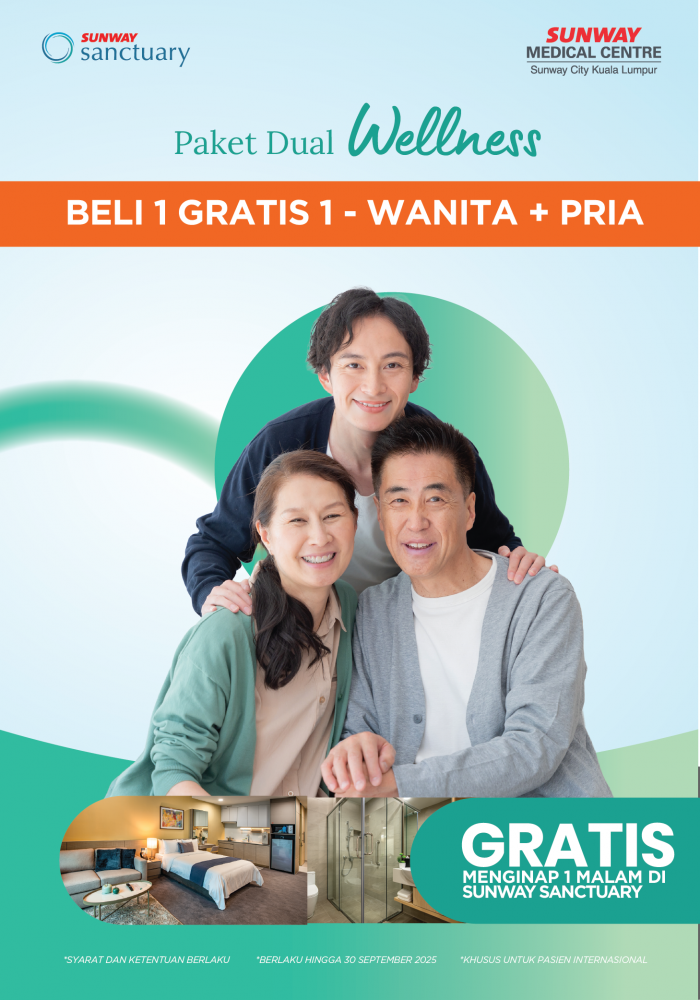 [BELI 1 GRATIS 1] Paket Pemeriksaan Kesehatan Dual Wellness – Wanita + Pria