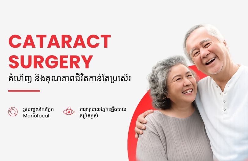 Comprehensive Plus Male + បញ្ចុះតម្លៃ ៥០% លើកញ្ចប់ពិនិត្យសុខភាពស្ត្រី