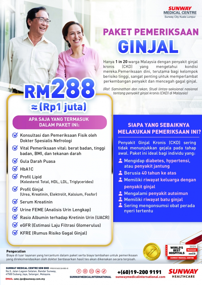 Paket Pemeriksaan Ginjal