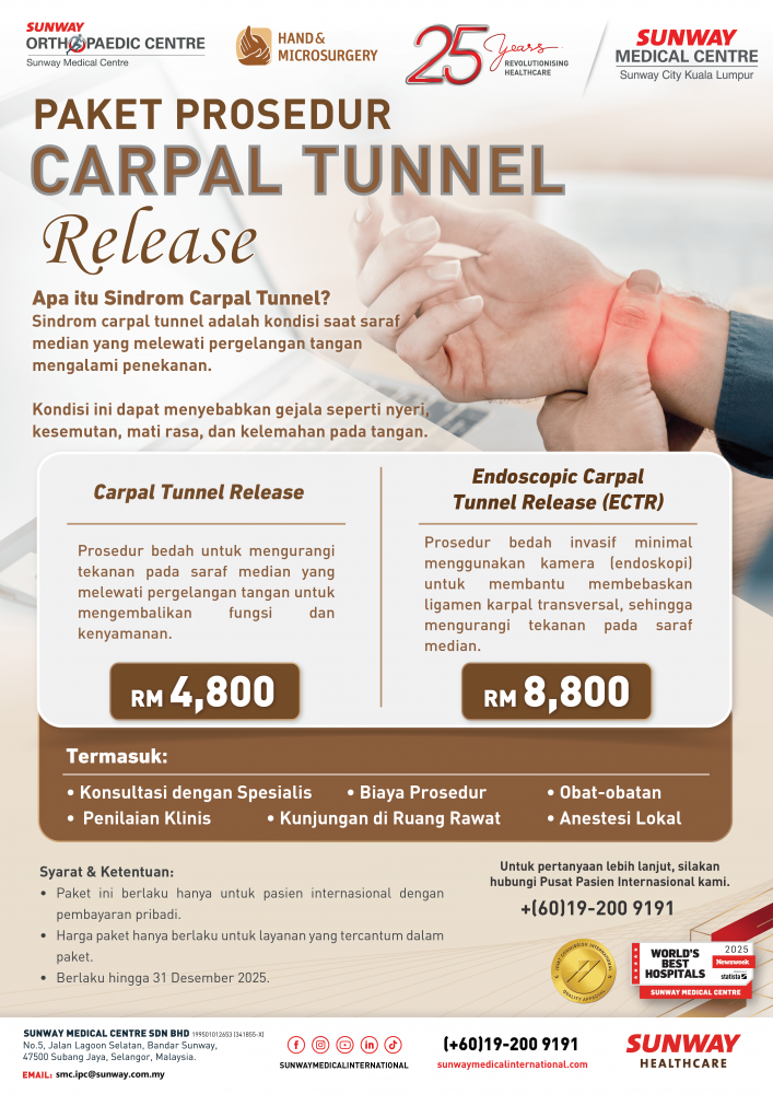 Paket Prosedur Carpal Tunnel Release