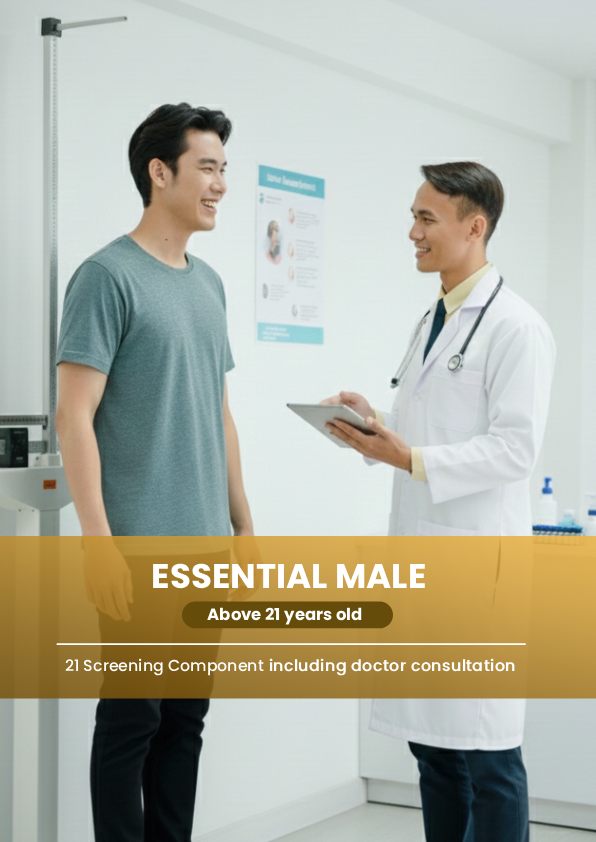 Health Screening Essential Male