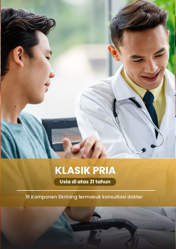 Paket Pemeriksaan Kesehatan Klasik Pria