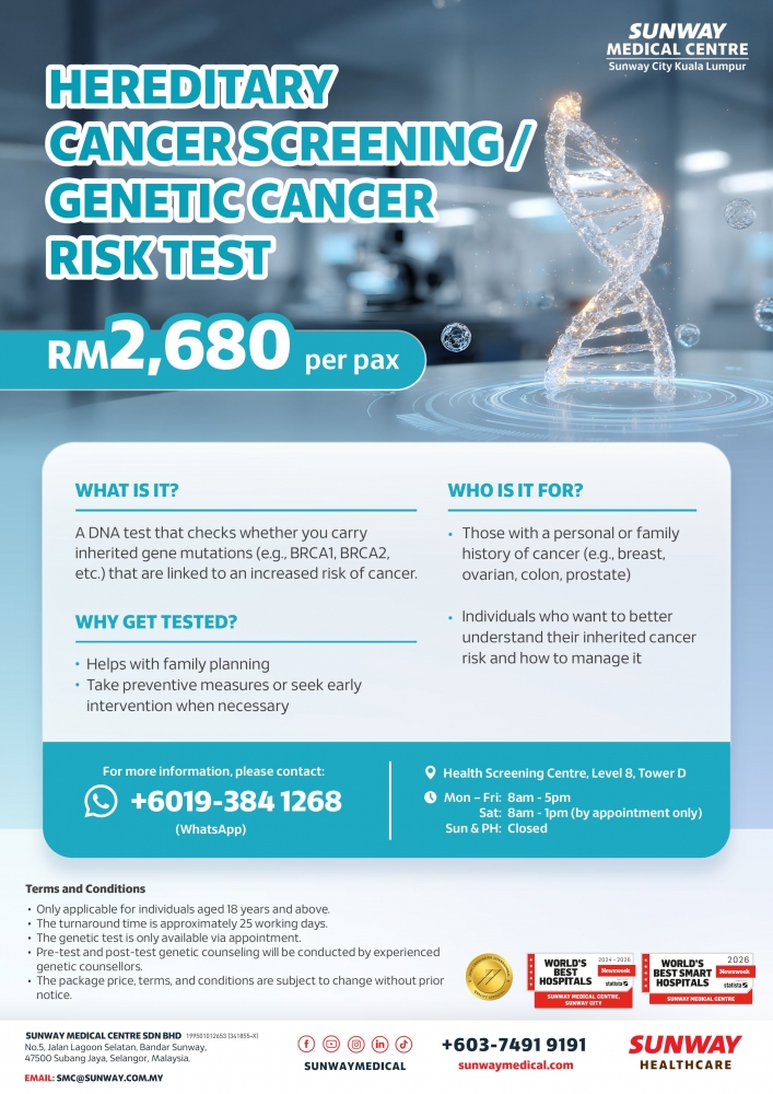 Hereditary Cancer Screening / Genetic Cancer Risk Test
